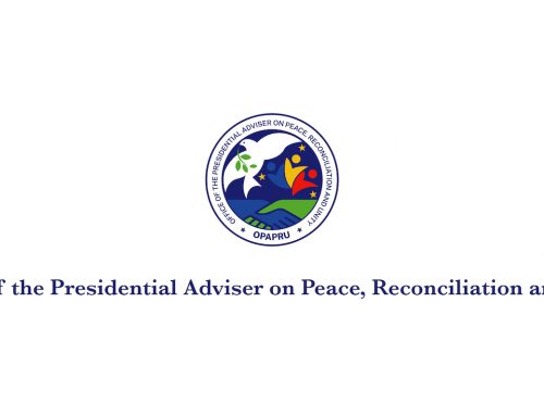 Statement of Sec. Carlito G. Galvez, Jr. on decommissioning process of the MILF combatants
