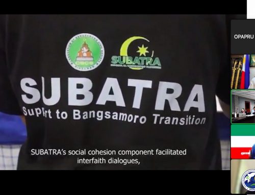SUBATRA Project: Transforming governance in the Bangsamoro Region