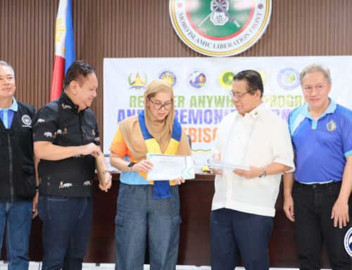 COMELEC turns over official SGA plebiscite results to BARMM government, as election body launches Register Anywhere Program in two MILF camps