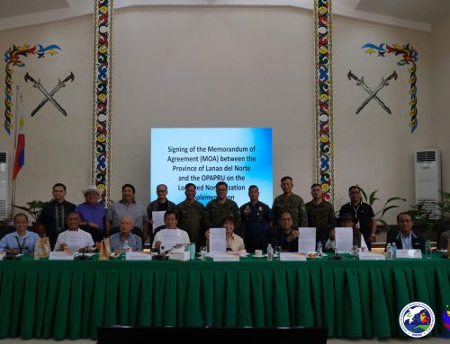 OPAPRU, Lanao del Norte PLGU forge forge partnership to implement Normalization Program